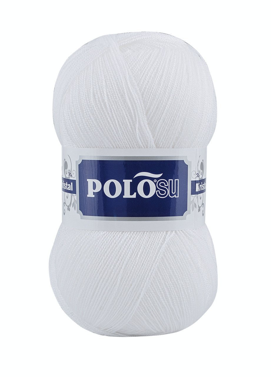 My Kristal Örgü İpliği 101 - Optik Beyaz