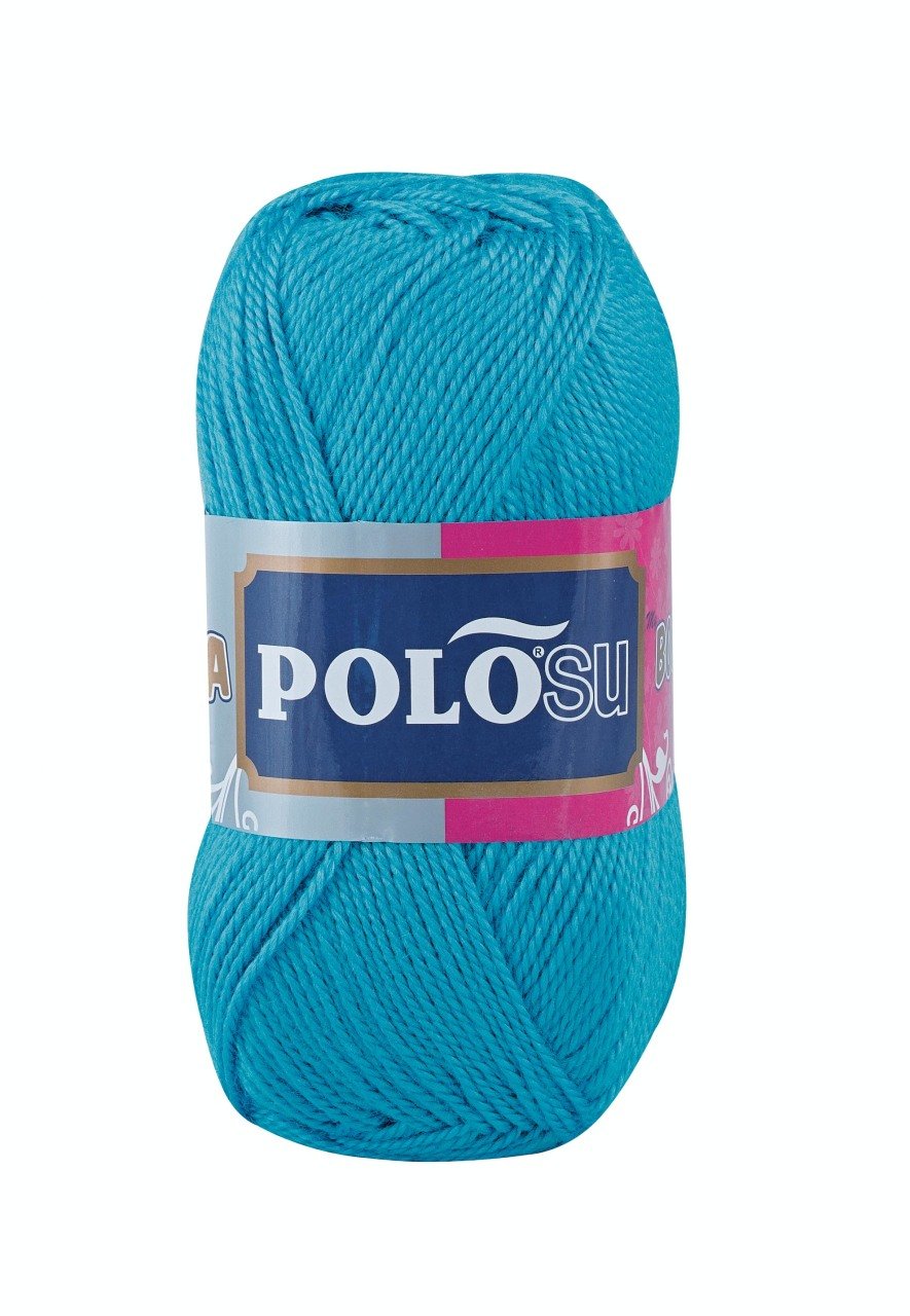 Lüks Patiklik Örgü İpliği 301 - Cam Mavi