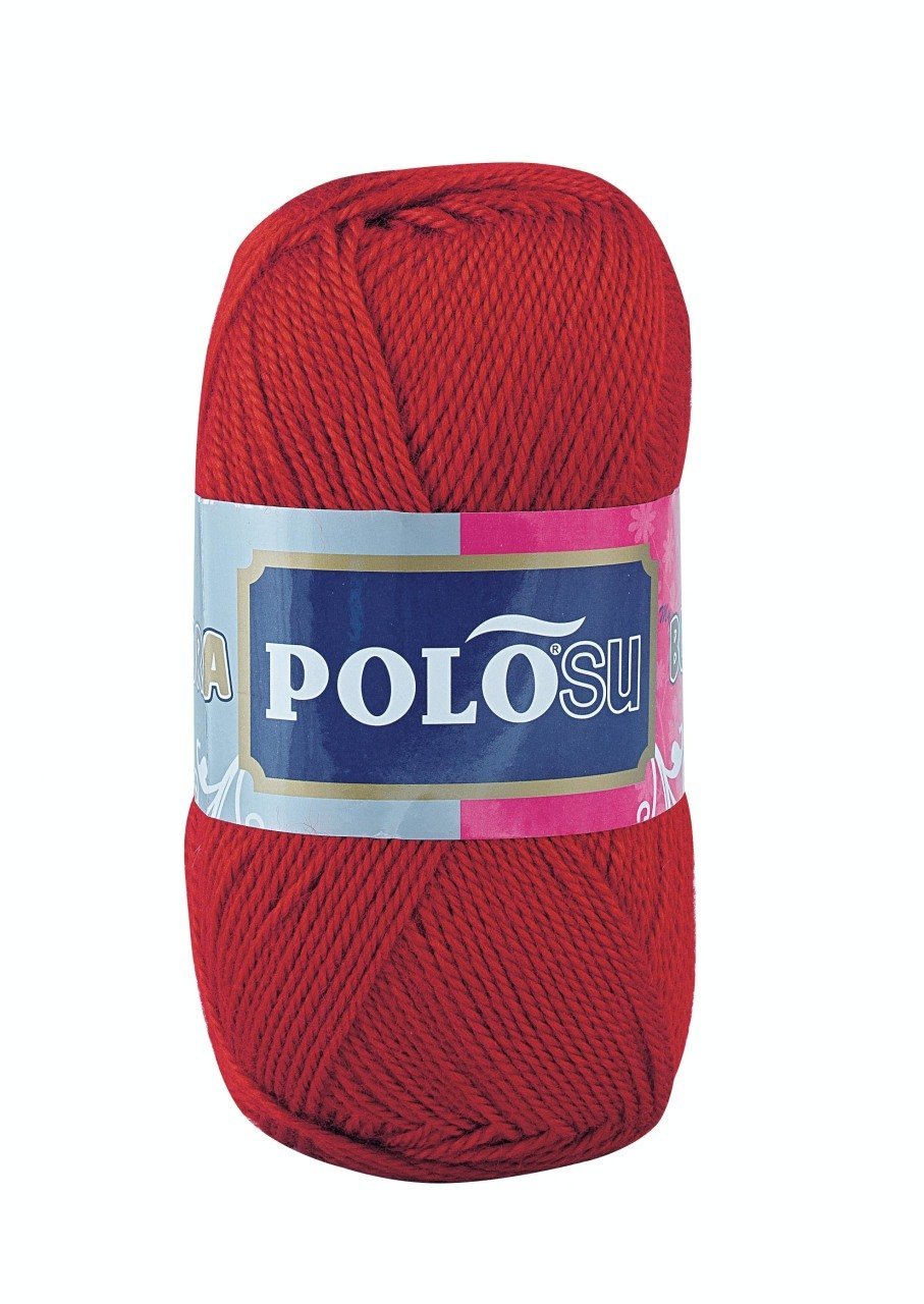 Lüks Patiklik Örgü İpliği 307 - Kırmızı