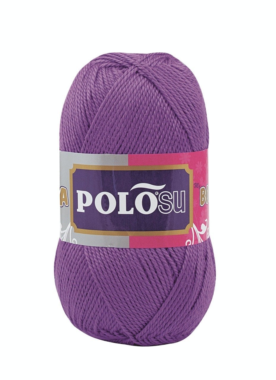 Lüks Patiklik Örgü İpliği 310 - Eflatun