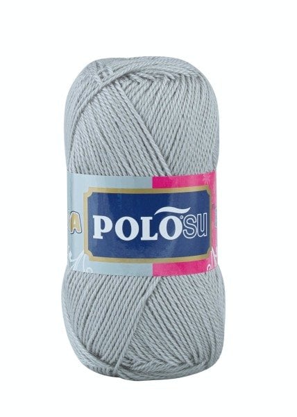 Lüks Patiklik Örgü İpliği 350 - Açık Gri