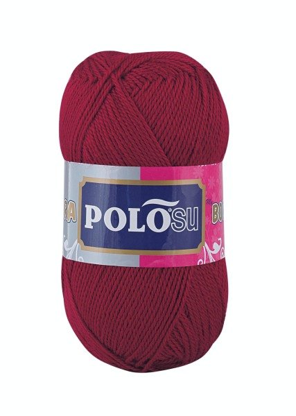 Lüks Patiklik Örgü İpliği 367 - Koyu Kırmızı