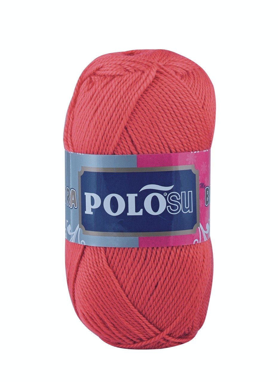 Lüks Patiklik Örgü İpliği 371 - Nar Çiçeği