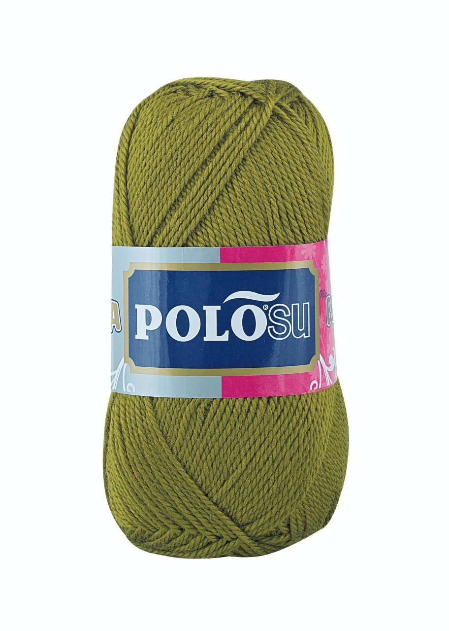 Lüks Patiklik Örgü İpliği 374 - Açık Haki Yeşil
