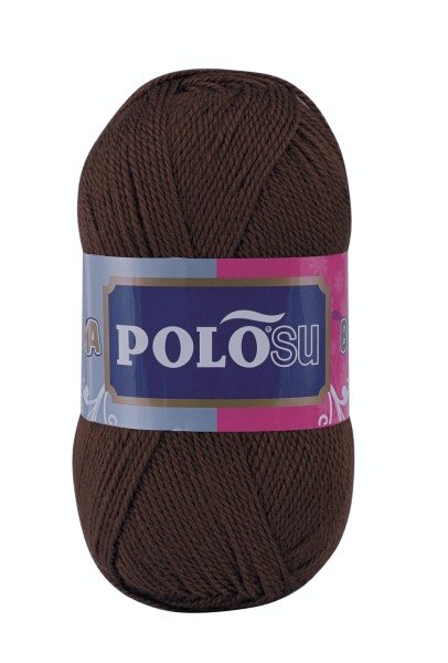Lüks Patiklik Örgü İpliği 382 - Koyu Kahve