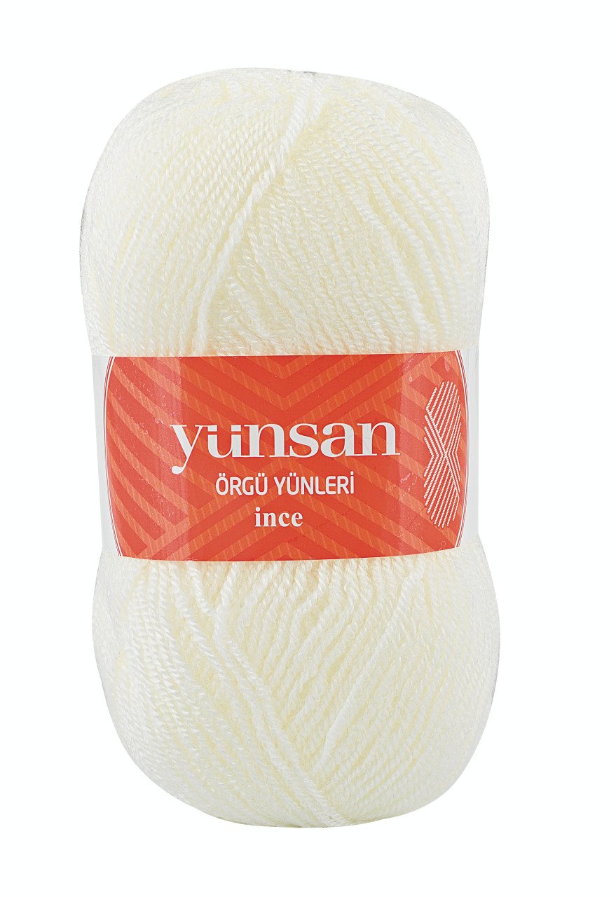 Yünsan Örgü Yünleri İnce 507 - Açık Krem