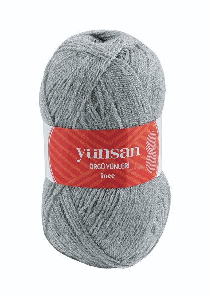 Yünsan Örgü Yünleri İnce 519 - Açık Gri