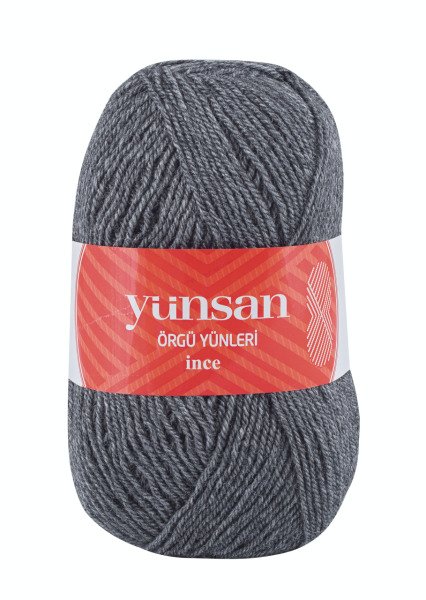 Yünsan Örgü Yünleri İnce 521 - Koyu Gri
