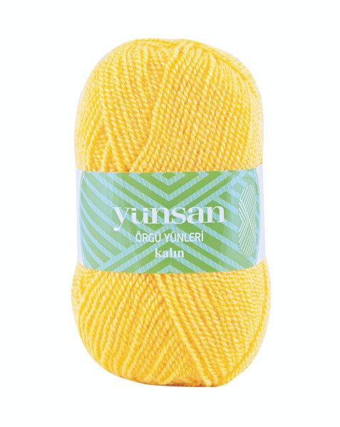 Yünsan Örgü İpliği Kalın 501 - Sarı