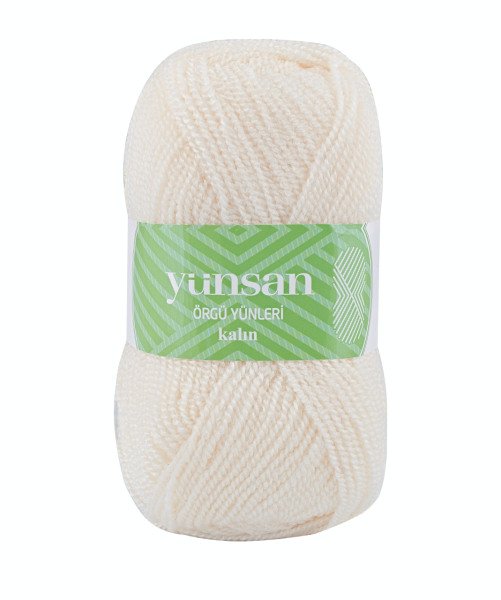 Yünsan Örgü İpliği Kalın 506 - Koyu Krem