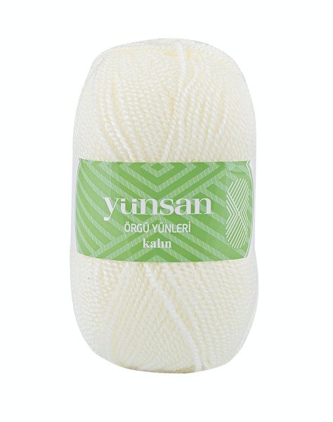 Yünsan Örgü İpliği Kalın 507 - Açık Krem