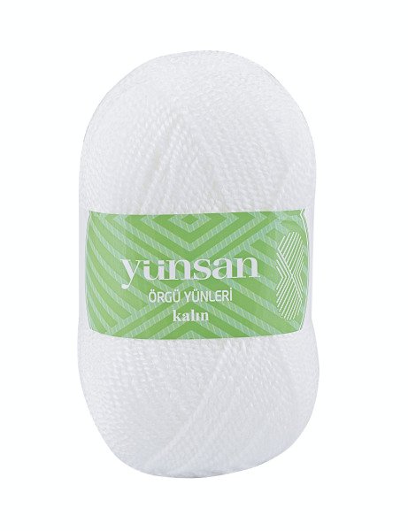 Yünsan Örgü İpliği Kalın 517 - Optik Beyaz