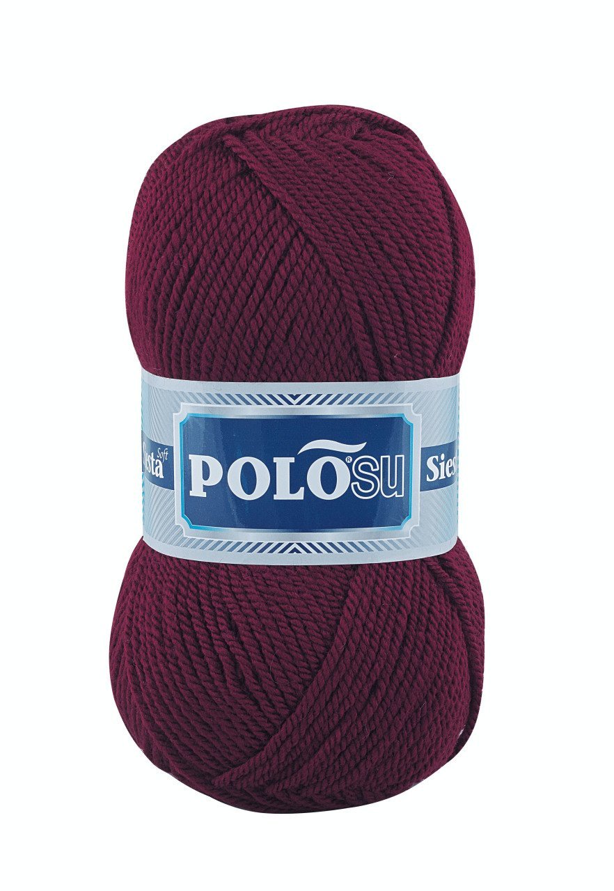 Siesta Soft Örgü İpliği 207 - Bordo