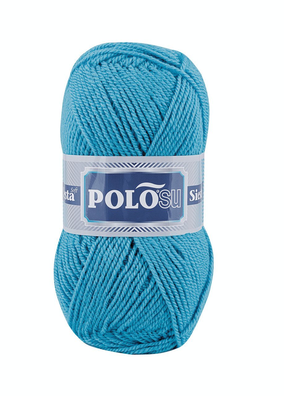 Siesta Soft Örgü İpliği 220 - Cam Mavi