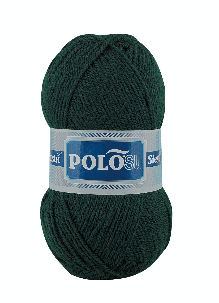 Siesta Soft Örgü İpliği 227 - Koyu Nefti Yeşil
