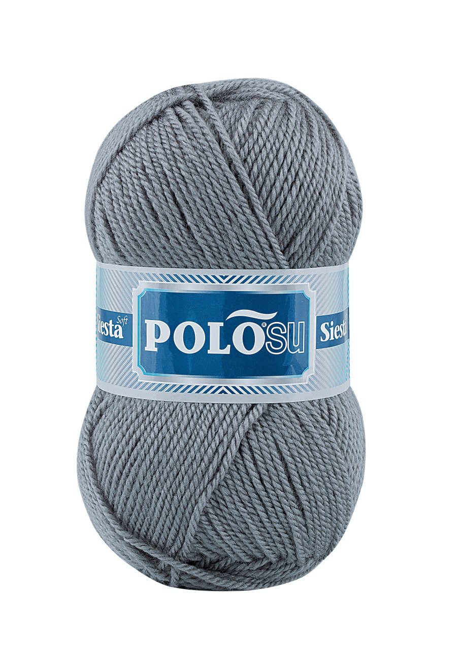 Siesta Soft Örgü İpliği 234 - Koyu Gri