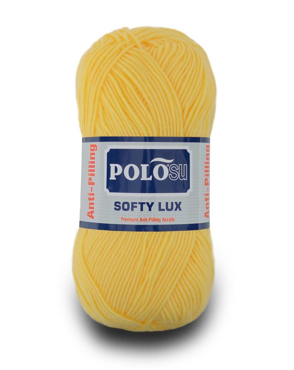 Polosu Softy Lux - Anti-Pilling Örgü İpi 403 - Açık Sarı