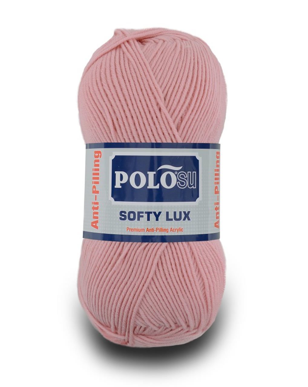 Polosu Softy Lux - Anti-Pilling Örgü İpi 415 - Pudra Pembe