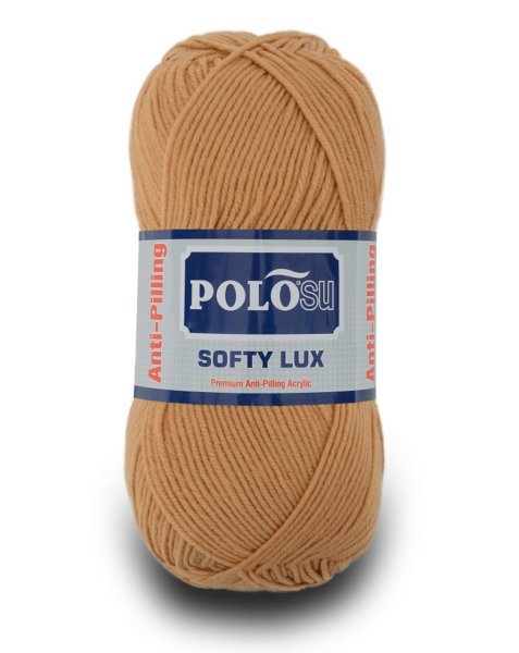 Polosu Softy Lux - Anti-Pilling Örgü İpi 437 - Koyu Bej