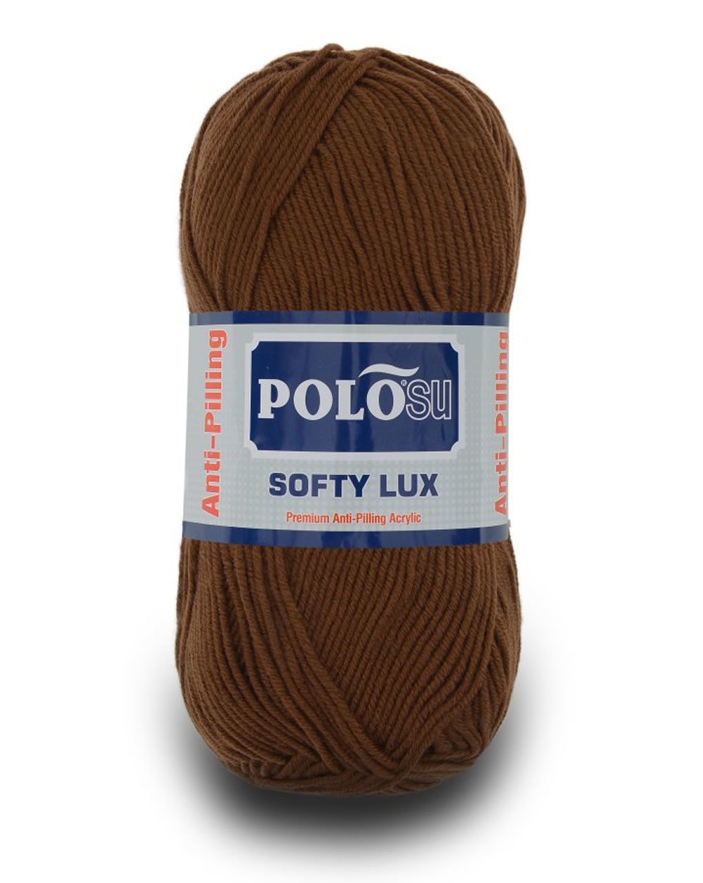 Polosu Softy Lux - Anti-Pilling Örgü İpi 438 - Koyu Kahve