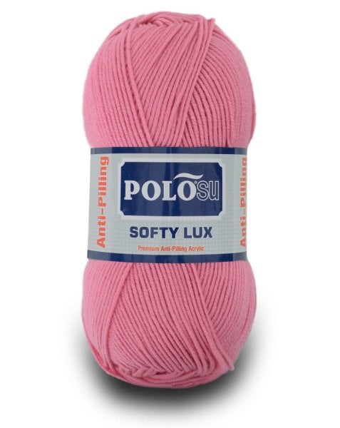 Polosu Softy Lux - Anti-Pilling Örgü İpi 445 - Açık Mürdüm