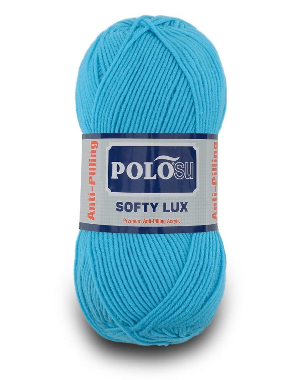 Polosu Softy Lux - Anti-Pilling Örgü İpi 447 - Açık Cam Mavi