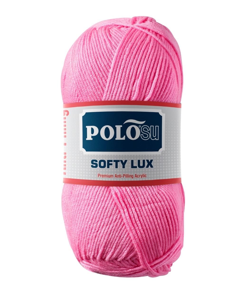 Polosu Softy Lux - Anti-Pilling Örgü İpi 463 - Açık Nar Çiçeği