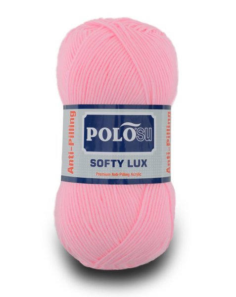 Polosu Softy Lux - Anti-Pilling Örgü İpi 465 - Toz Pembe