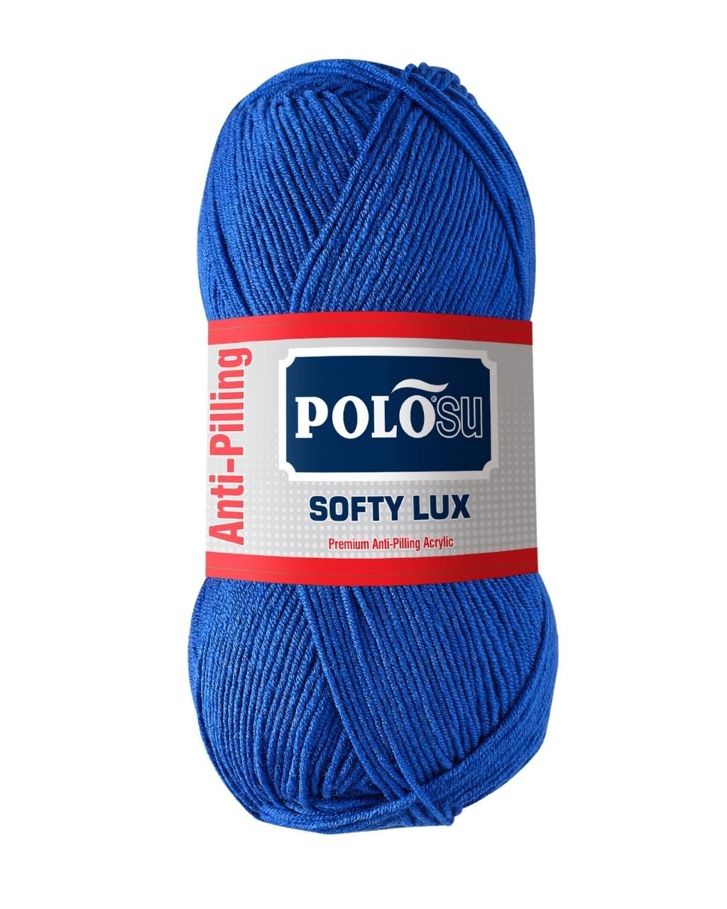 Polosu Softy Lux - Anti-Pilling Örgü İpi 456 - Saks