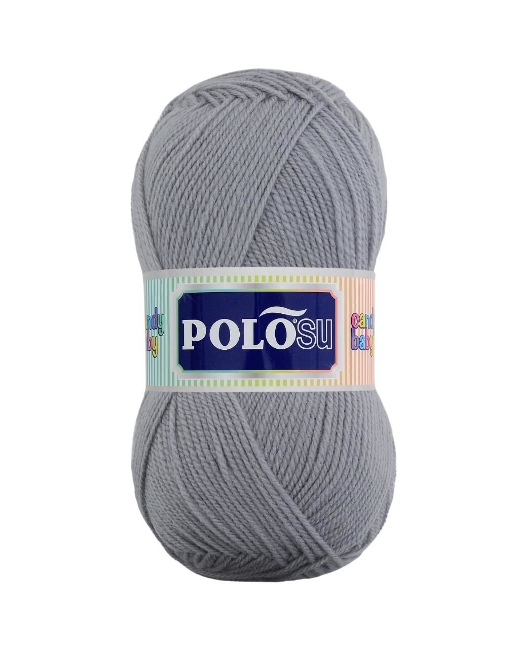 Candy Baby Örgü İpliği 248 - Gümüş Gri