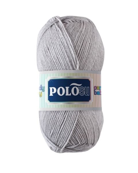 Candy Baby Örgü İpliği 251 - Açık Gri Melanj