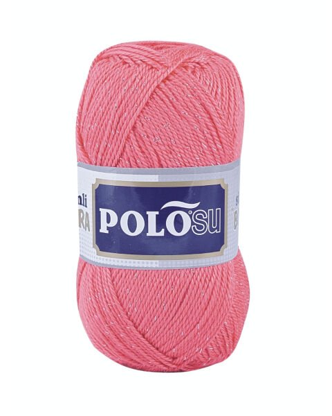 Polosu Simli Lüks Patiklik İplik 368 - Gül Kurusu