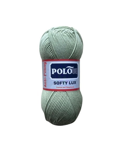 Polosu Softy Lux - Anti-Pilling Örgü İpi 464 - Açık Zeytin