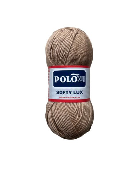 Polosu Softy Lux - Anti-Pilling Örgü İpi 471 - Koyu Bej