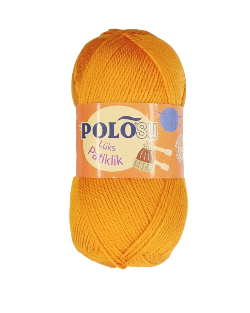 Lüks Patiklik Örgü İpliği 388 - Kehribar